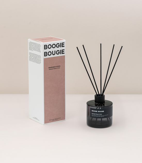 Damask Rose & Oud I Fragrance Sticks (200ml)
