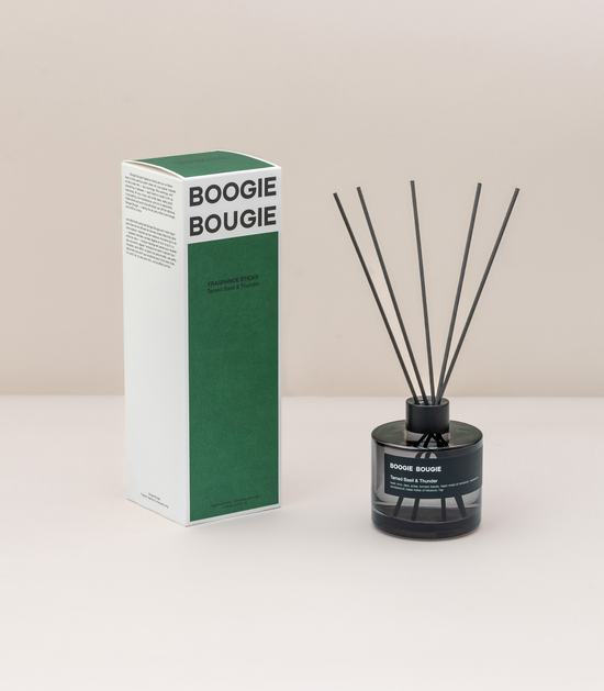 Tamed Basil & Thunder I Fragrance Sticks (200ml)